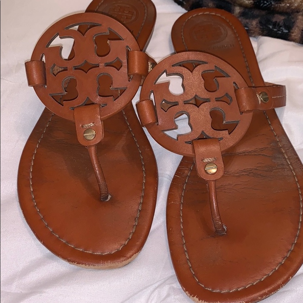 Brown Tory Burch sandals
